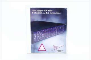Apogee AD 8000 AD8000 AD 8000 User Guidebook  