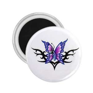  Tattoo Butterfly Paint Art Fridge Souvenir Magnet 2.25 