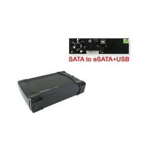   25 Black eSATA & USB 2.0 External Enclosure Computers