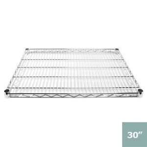 30 inch deep wire shelves 