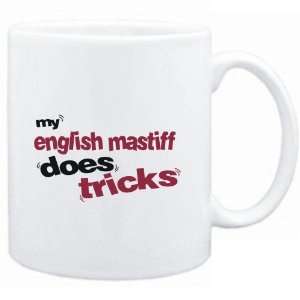   Mug White  MY English Mastiff DOES TRICKS  Dogs