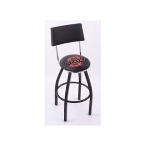   with Single Ring Swivel Black Solid Welded Base and Chair Seat Back