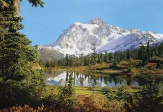 Fototapete Poster Bergwelt Rocky Mountains USA Kanada  
