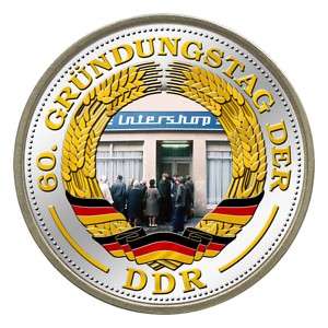 60 Jahre DDR   24 Karat Gold   Intershop  