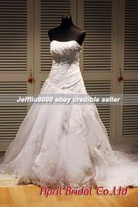 Sweetheart Vintage Lacework Beaded Bridal Gown/Wedding Dresses All 