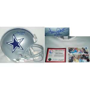 Tony Dorsett Signed Cowboys ProLine Helmet w/HOF 94