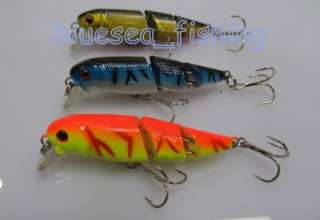   bass fishing minnow hard lure in tackle box jointed crankbait  