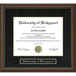  University of Bridgeport (UB) Diploma Frame Sports 