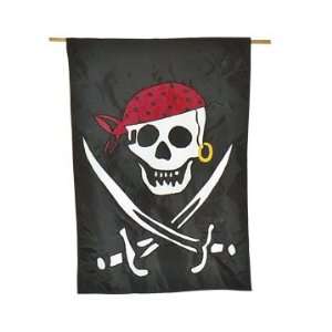  Pirate Calico Jack Banner 28x40in Outdoor Garden Flag 