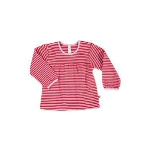   Organic T Shirt   Red Fine Stripe Red Fine Stripe 3 6 Months Baby