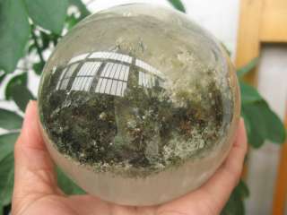NATURAL RARE new find ghost QUARTZ CRYSTAL Spere BALL  
