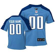 Toddler Nike Tennessee Titans Customized Game Team Color Jersey (2T 4T 