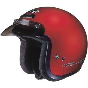  CS 5 Open Face Wine Helmet   Size  Large Automotive