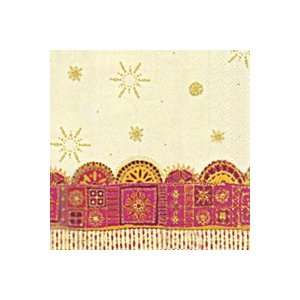  Starry Night Cream Christmas Party Lunch Napkin