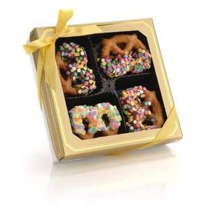 Confetti Chocolate Pretzel Twists, Box Grocery & Gourmet Food