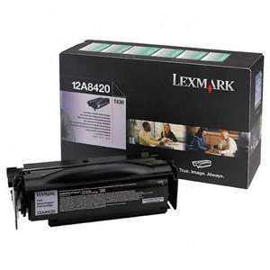  LEX12A8420   Return Program Toner Cartridge for Lexmark 