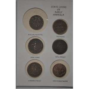  Replica State Coins of Early American 
