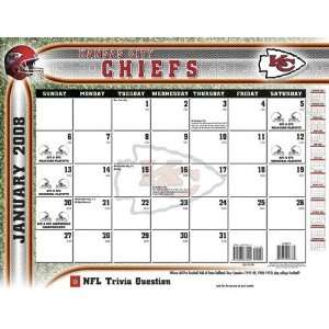  Kansas City Chiefs 2008 Desk Calendar