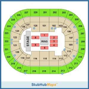  UFC On Fuel 7/11 Hp Pavilion 2 tickets section 120 row 5 