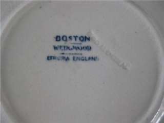 Wedgwood Creamware Boston Demi Cup & Saucer c1920  