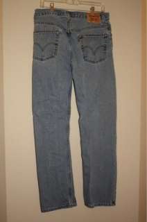 Levis 505 Mens Jeans    34W x 34L  