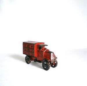   Stewart Rare Cast Iron Truck Woody #8 Antique Toy Vehicle Van Vintage
