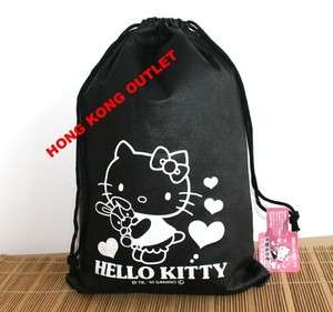 Sanrio Hello Kitty Big Size Draw String Bag E56c  