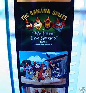 HANNA BARBERA Educational Filmstrip Banana Splits NEW  