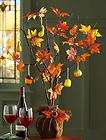 Fall Leaves Table Centerpiece Ornament Tree