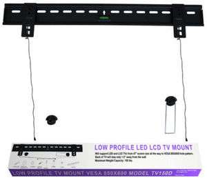 BIG SCREEN LED LCD ULTRA SLIM TV WALL MOUNT 4765 Low Profile 