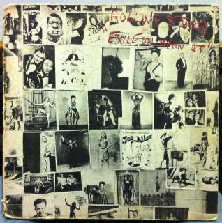 THE ROLLING STONES exile on main street 2 LP VG COC 2 2900 1st Press 