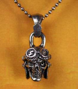 Pewter ACE BOMBER Necklace, Rob Kruse   NEW  