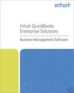 NEW Intuit QuickBooks Enterprise 12.0 2012 20 users NEW  