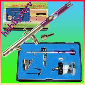 AIRBRUSH SET ## PRO DOUBLE ACTION  .35mm  SUCTION  800S  