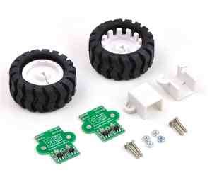 Pololu 42x19mm Wheel and Encoder Set. Build a Robot w/ Arduino  