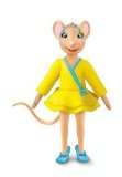 Gracie Figur   Serie Angelina Ballerina + 2. Kleid   Grösse 8 cm 