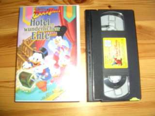 Duck Tales Disney Hotel zur wunderlichen Ente VHS in Baden 