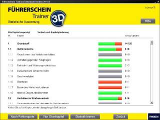 3D Führerschein Trainer 2012  Software