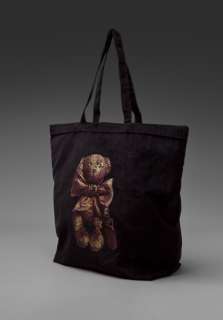SEE BY CHLOE See By Teddy Bear Big Shopping Bag in Black at Revolve 