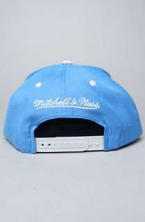Mitchell & Ness The Detroit Lions Script 2Tone Snapback Cap in Grey 