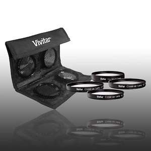 Vivitar 72mm Close Up Macro +1 +2 +4 +10 Filter Kit  