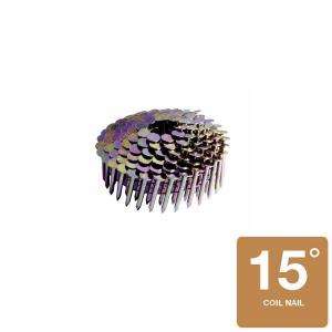 Grip Rite 1 1/4 In. Smooth Galvanized Collated Roofing Nails GRCR3DGAL 