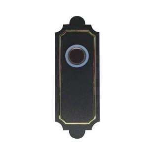   Battery Operated Doorbell Push Button, Southwest Style Antique Bronze