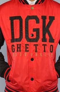 DGK The DGK Head of the Class Jacket in Red  Karmaloop   Global 