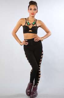 BOTB by Hellz Bellz The In The Dark Bra Top in Black  Karmaloop 