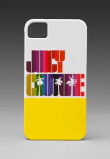 JUICY COUTURE Palm Tree iPhone Case in Ultra Yellow at Revolve 
