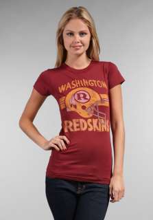JUNK FOOD VINTAGE NFL Washington Redskins Tee in Crimson at Revolve 