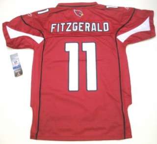 NFL Reebok Arizona Cardinals Larry Fitzgerald Youth Stiched/Premier 