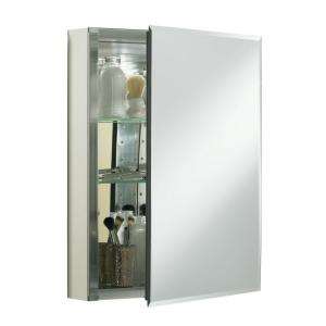 KOHLER Single door 20W x 26H x 5D aluminum cabinet with square 