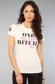 Married to the Mob The Bad Tee in White  Karmaloop   Global 